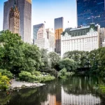 El Central Park: un oasis verde en el corazón de la ciudad, demostrando cómo la naturaleza y la arquitectura pueden coexistir armoniosamente.