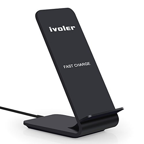 ivoler iPhone X / 8 / 8 Plus Cargador Inalámbrico