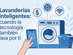 Lavanderías Autoservicio: Tecnología para lavar la ropa sin complicaciones