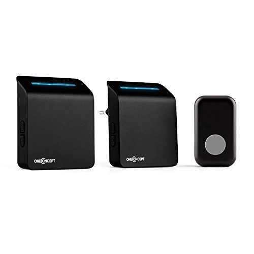 oneConcept Portaton 330 timbre de puerta por radio 3 piezas