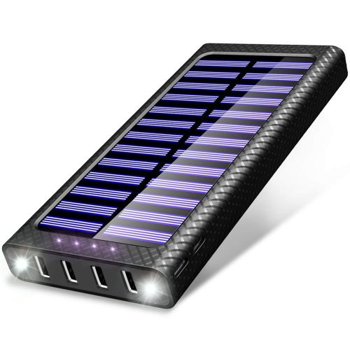 Power Bank TSSIBE 24000mAh con carga solar