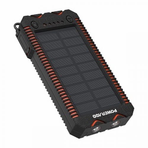 POWERADD Cargador Solar Portátil con 12000mAh