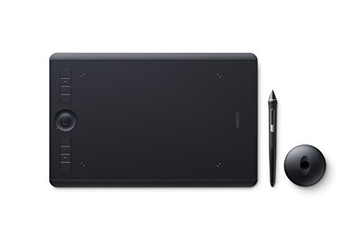 Wacom PTH-660-S Intuos Pro – Tableta gráfica con bolígrafo sensible a la presión a 8000 niveles