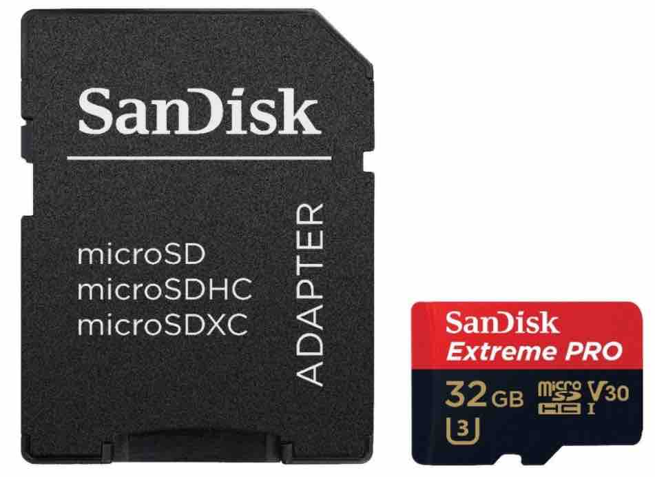 Tarjeta de memoria SanDisk Extreme Pro SDHC UHS de 64 GB