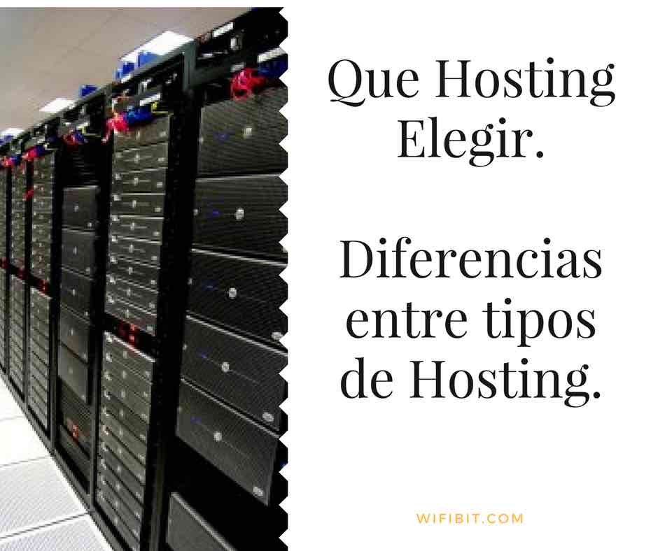 ¿Qué es un Hosting y Qué Hosting Elegir en 2020? Diferencias entre los tipos de Hosting