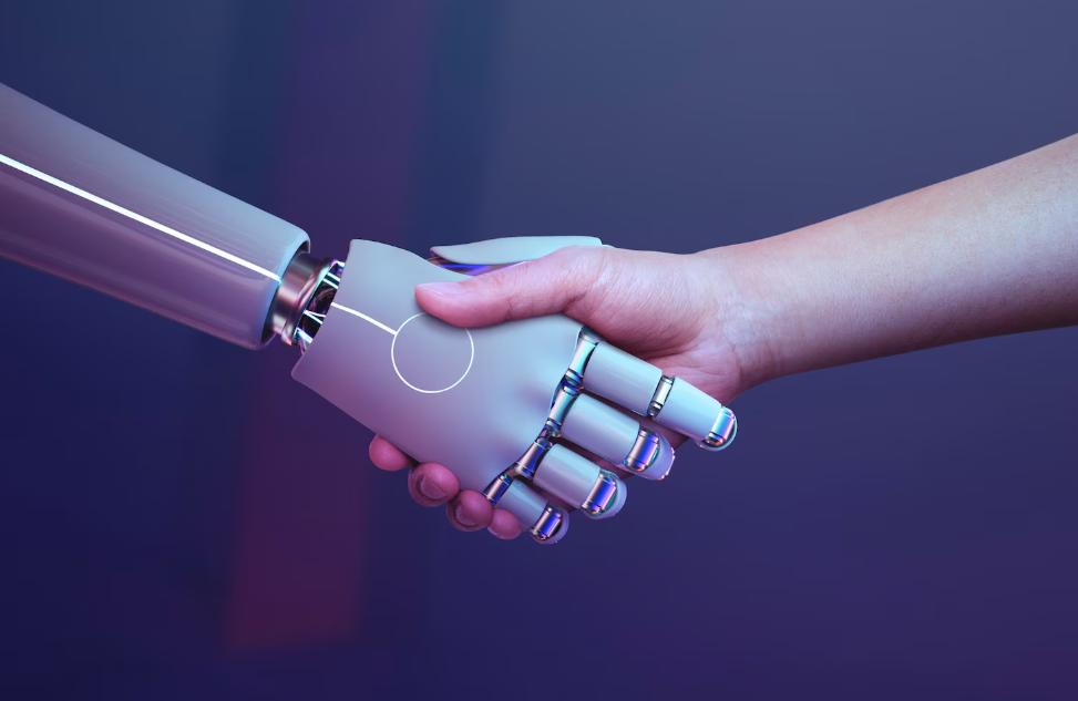 Humanidad y tecnología trabajando juntos para revolucionar el uso de chat GPT para marketing digital
