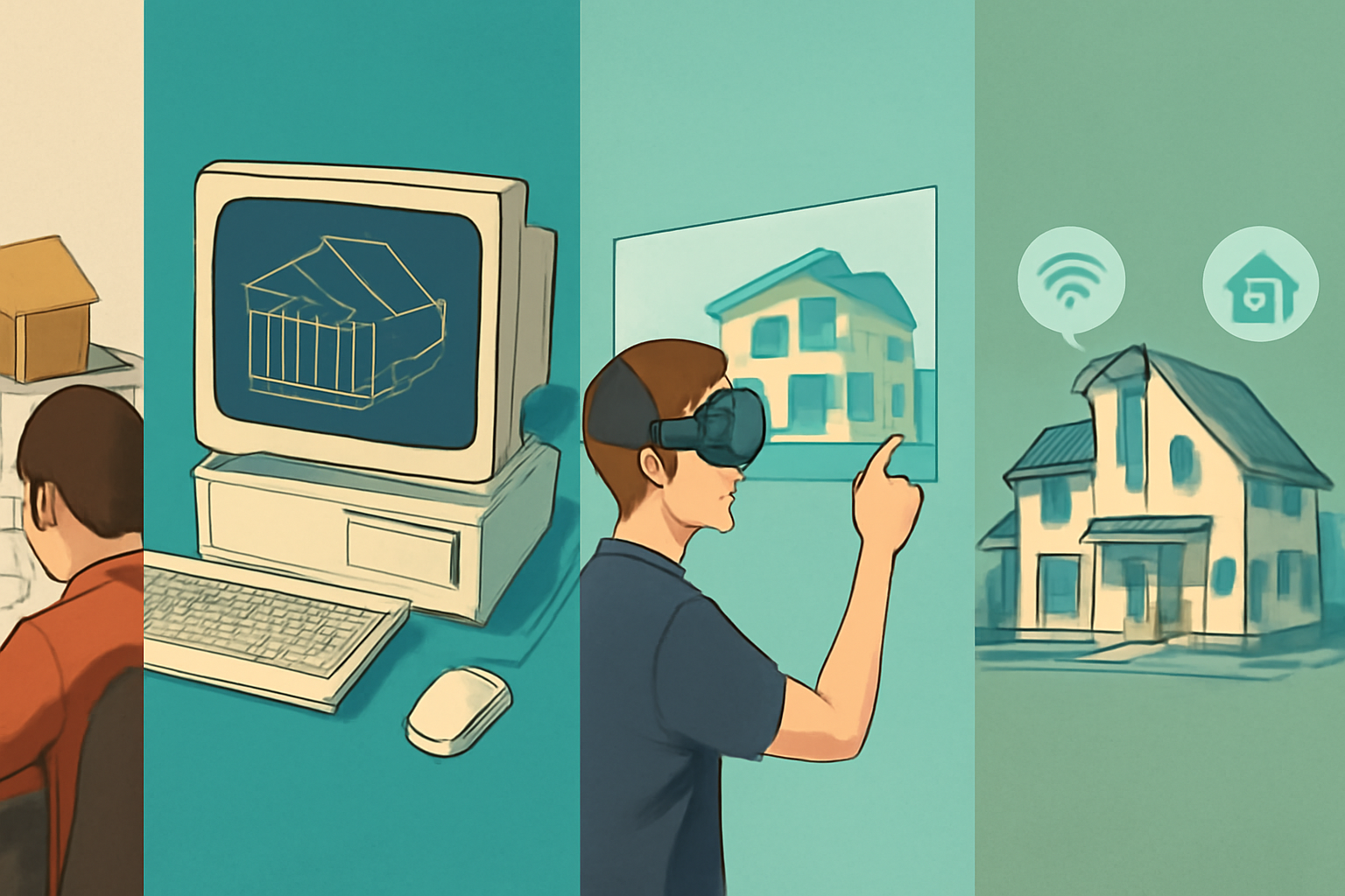 La Evolución de la Tecnología para el Diseño de Viviendas Unifamiliares