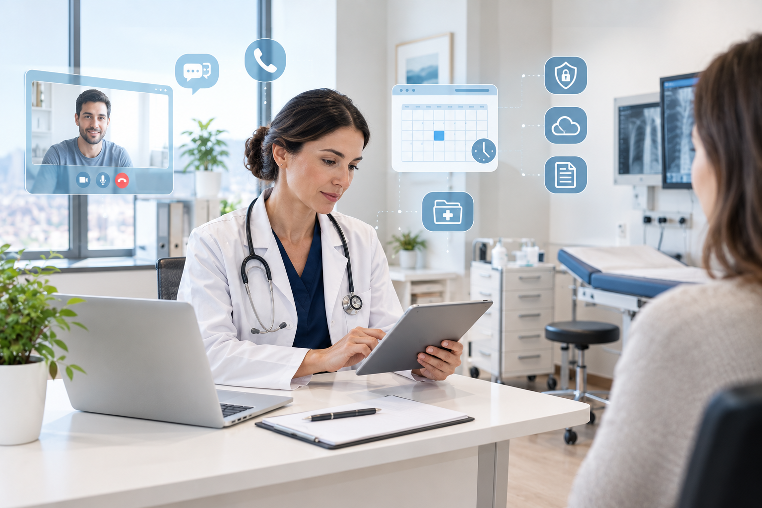 El impacto de la tecnología en las consultas médicas: eficiencia, gestión y experiencia del paciente