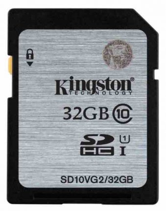 Kingston SD10VG2/32GB – Tarjeta SD UHS-I SDHC/SDXC (Clase 10 – 32GB)